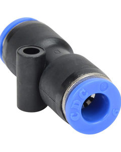 STRAIGHT CONNECTOR PLASTIC PLUGGABLE FOR PE-HOSE 6/6mm 5 pck